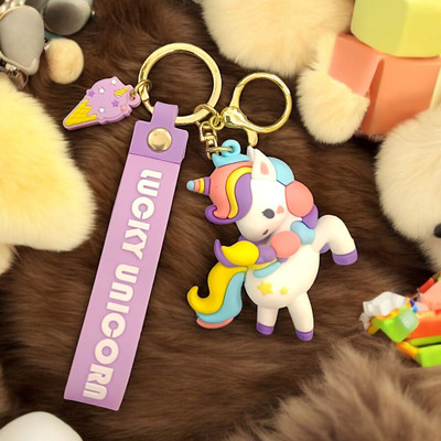 konst Adorable Anime Keychain - Lucky Unicorn (Pack of 1) Key Chain