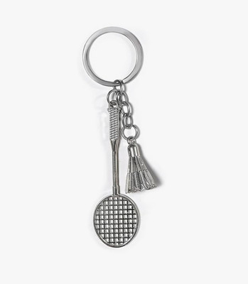 Shree Empire Badminton Racket with Shuttlecock Sports lover Key Chain