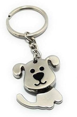 Prozin Moving Body Cute Dog Metal Key Chain