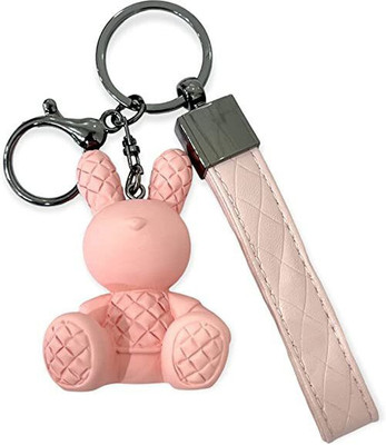 gtrp keychain-PVC For Gifting With Key Ring Anti-Rust (Pack Of 1) Pink Key Chain