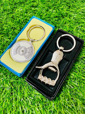 GKM Hand Theme Bottle Opener & 50 Years Calendar premium quality keychain Key Chain