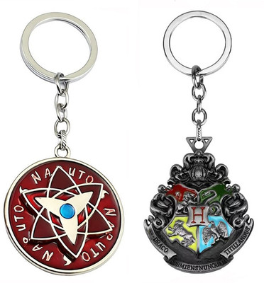 Meeko.com Star naruto and hogwarth key chain for men and women Key Chain