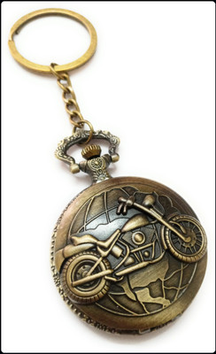 BBG BBG_Antique Metallic Famous Royal Enfield Bike Theme-A Key Chain