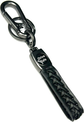 FLAMBE Drive Safe Bike Black Design Keychain Key Chain