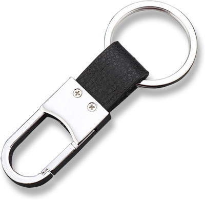 DOKCHAN Metal Black Color New Key Chain for men and women Key Chain