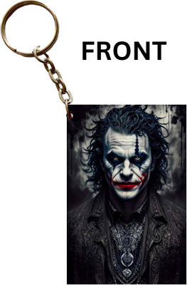 Hariyaali Enterprises LLP The Dark Knight JOKER ARTHUR FLECK FAN ART Key Chain