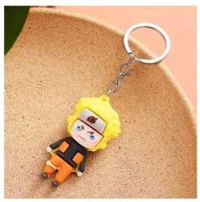 Kishorify Naruto Kakashi Keychain Keys, with Key Ring (Pack of 1, 6.5cm Height) Key Chain