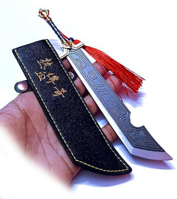 Orelius Fire Decorative Metal SWRD For Kids Key Chain