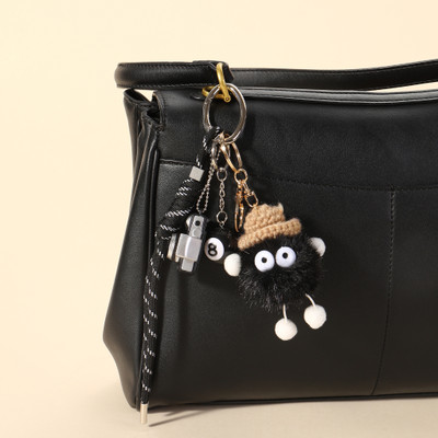 Salty Mini Magic 8-Ball Crochet Beauty Bag Charm Key Chain
