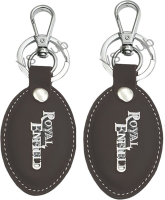 VS Club COMBO_ROYAL_ENFIELD_BIG_BLACK_BROWN Key Chain