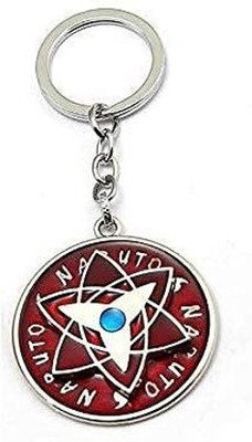 BBG NEW_Naruto Anime Uchiha Sharingan Design Revolving Logo Keychain Key Chain