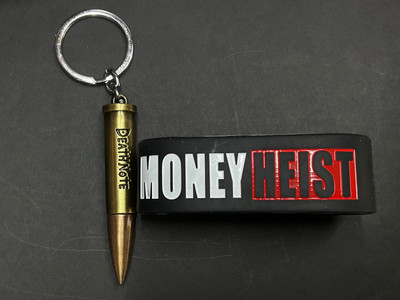 sky enterprises Death Note Metal Cross Fire Big Bullet Key Chain Thick Bullet Key Chain Key Chain