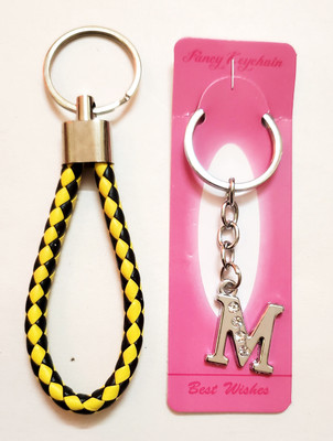 ShopTalk Keychain Hook with letter M Key Chain