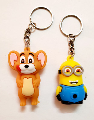 ShopTalk Jerry with minion pop Key Chain