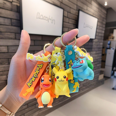 cutieclicks Pokemon Pikachu 3D Keychains Key Chain