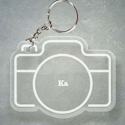 SY Gifts 1 Ka Name Keychain With Camera Design Key Chain
