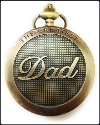 BBG BBG_Antique Metallic The Greatest DAD Theme Vintage-A Key Chain