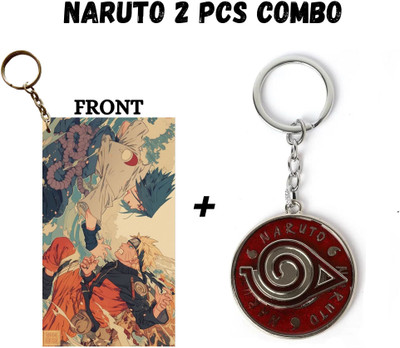 Hariyaali Enterprises LLP Naruto NARUTO AND SASUKE FIGHTING OVER POWERS Unique Style 2 pcs Combo Key Chain