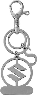 Shiv Jagdamba Personalized Automotive Motoway Suzuki With Alphabet S KeychainShivKey2022512 Key Chain