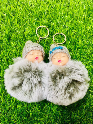 GKM Cute Doll premium quality combo set keychain for men/woman Key Chain