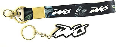 Meeko.com Keychain-Dio tag with Singal Side Dio Rubber Key Chain and Key-Ring - White Key Chain