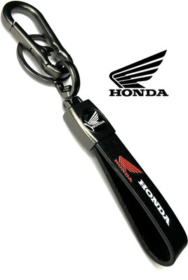 FLAMBE Honda Bike Hanging Hook Leather Belt keychain Key Chain