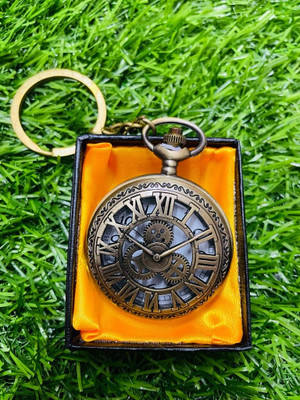 GKM Gear box theme latest design pocket watch keychain Key Chain