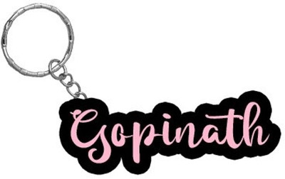 SY Gifts BPK Gopinath Name Keychain Key Chain
