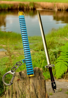 gtrp UNSHARPED Metal KATANA with cover - Multicolor Code29-New724 Key Chain