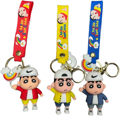 Skycart Shin chan 3D keychain pack 1 Key Chain