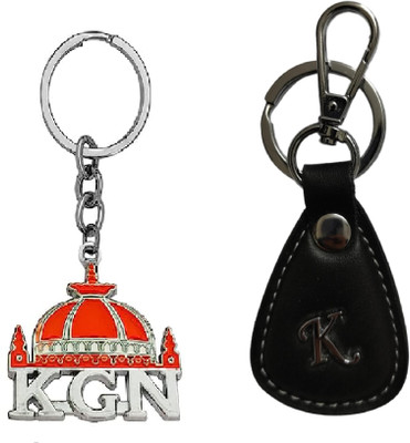 MORELL N-KGN AND K LETTER LEATHER KEYCHAIN COMBO BEST GIFT FOR EVERYONE Key Chain