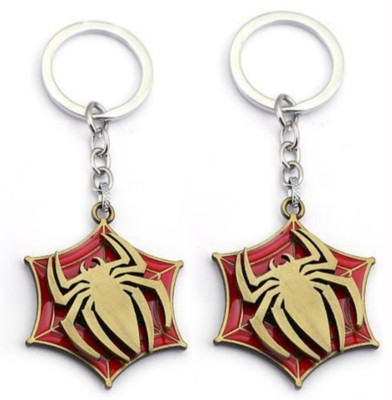 Jainsburys Combo of Animal Spider Rotating keychain & Best Quality Keychain Key Chain