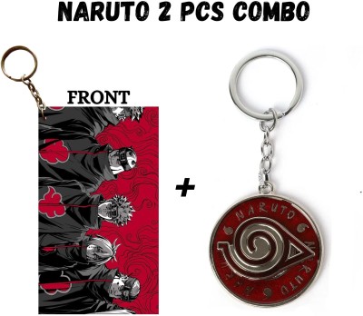 Hariyaali Enterprises LLP Naruto AKATSUKI THE BEST OF BEST WARRIORS Unique Style 2 pcs Combo Key Chain