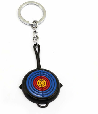 gtrp keychain-Pubg Fry Pan Metal Blue Key Chain