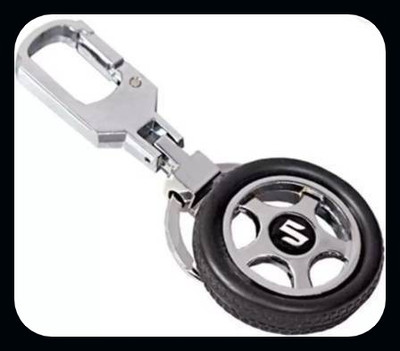 gtrp Keychain-SUZUKI CAR ROTATING TYRE Key Chain