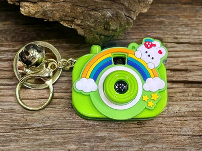 TrendzyHub Cartoon Projection Camera Keychain Keyring for Bag, Car Home Many Cartoon Image Key Chain
