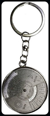 gtrp Keychain-keychain-Calender Sliver Key Chain