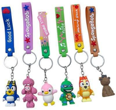 Simran Industries Mix Design Keychain (1 Piece) Key Chain