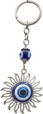 ONRR Collections evil eye fengshui sun metal keychain keyring Key Chain