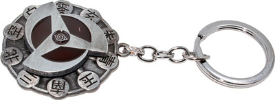 Techpro Premium Anti-Rust Naruto Revolving Metallic Action Figure for Bike & Cars Key Chain