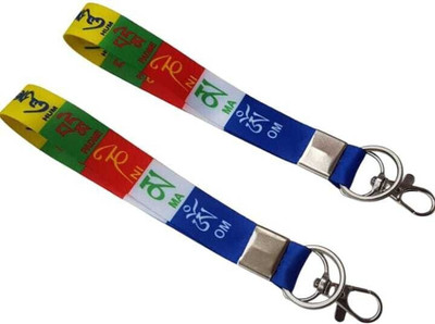 Meeko.com Combo OF tibetan Ladakh Prayer Hook Keychain For BIKE Lanyard Keychain_mk26 Key Chain