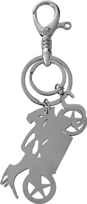 Shiv Jagdamba Personalized Automotive KTM With Alphabet S Keychain LCKShiv014 Key Chain