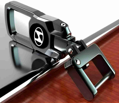 BBG FK_Premium Quality 360 Degree Rotating - Heavy Metal body for Hyundai Cars Key Chain