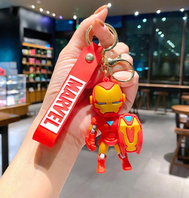 SSAppliances Iron Man Keychain with Shield – Durable & Stylish Superhero for Marvel Fans Key Chain