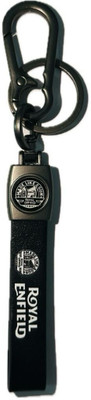 SHRI JI Premium Leather Patti Royal Enfield Keychain Key Chain