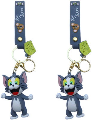 Spongy Tom Keychain for Girls & Boys Car & Bike Kids Birthday return Gifts Key Chain
