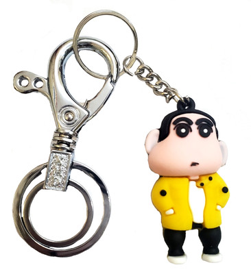ShopTalk Shin Chan High Quality rubber with Metal combo Key Chain