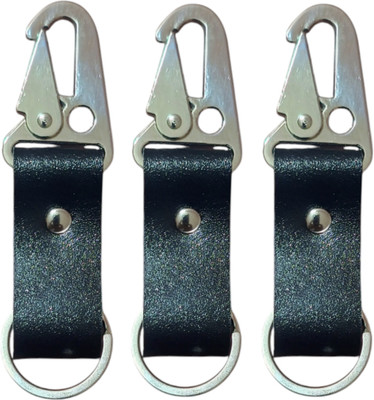 kozha Set of 3 Leather Hook Key Chain
