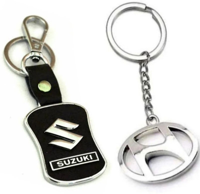 Bikaner keychain Suzuki leather & Hyundai metal keychain Key Chain