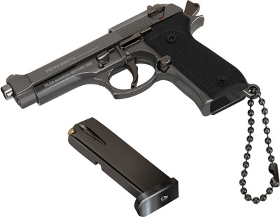 Beretta Metal Miniature Model Scale Collectible Non Firing Model with Various Features Key Chain